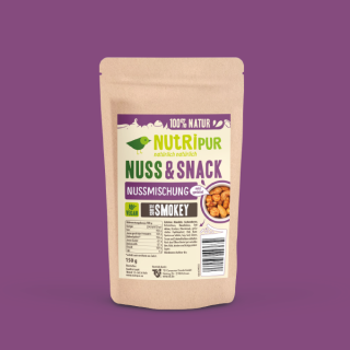 NutriPur Nussmischung Smokey, geröstet 150g