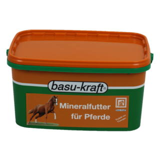 BASU Mineralfutter für Pferde mit Biotin/Vitaminen 5 kg