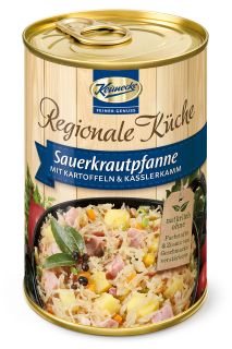 Keunecke Sauerkrautpfanne mit Kartoffeln & Kassler 400g