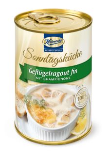 Keunecke Geflügelragout fin mit Champignons 400g