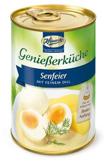 Keunecke Senfeier mit feinem Dill 400g