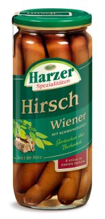 Keunecke Harzer  Hirsch-Wiener  530g (Atg:6x42g)