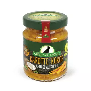 Gemüseaufstrich Karotte Kokos 135g