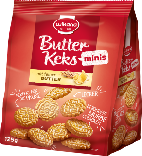 Wikana Butter Keks Minis 125g