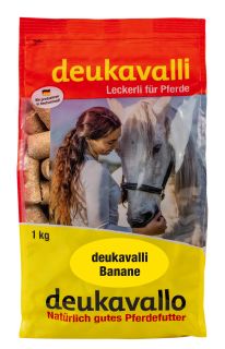 deuKavalli Banane Pferdefutter 1kg