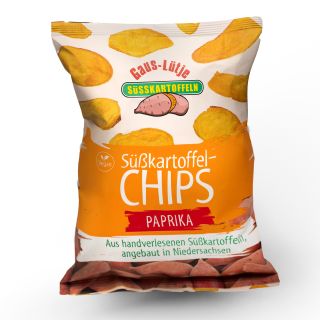 Süßkartoffel - Chips Paprika