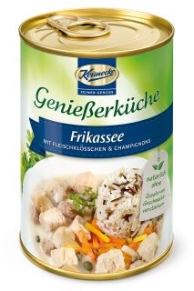 Keunecke Frikassee mit Fleischklösschen & Champignons 400g