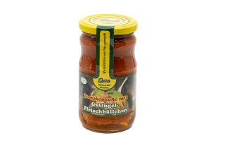 Tomatensoße mit Geflügel-Fleischbällchen 315ml