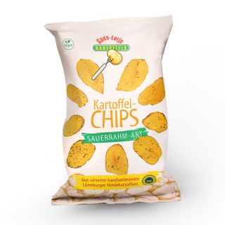 Kartoffelchips Sauerrahm