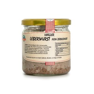 Harzer Leberwurst fein zerkleinert 280g