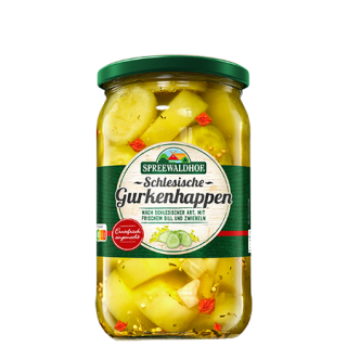 SPREEWALDHOF Schlesische Gurkenhappen 530g