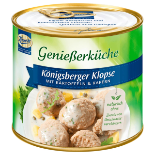 Keunecke Königsberger Klopse mit Kartoffeln und Kapern 600 g