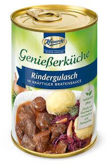 Keunecke Rindergulasch in kräftiger Bratensauce 400g