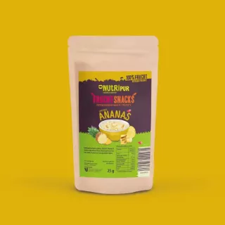 NutriPur Fruchtsnack Ananas 25 g