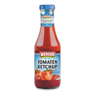 WERDER Tomaten Ketchup ohne Zuckerzusatz 450ml