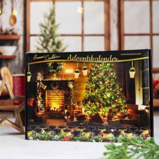 Braune's Eierlikör Adventskalender Motiv Kaminstube Braune's Eierlikör Adventskalender Motiv Kaminstube