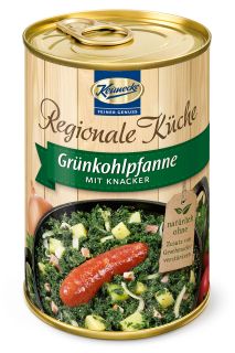 Keunecke Grünkohlpfanne mit Knacker 400g