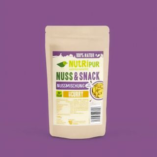 NutriPur Nussmischung Curry, geröstet 150g