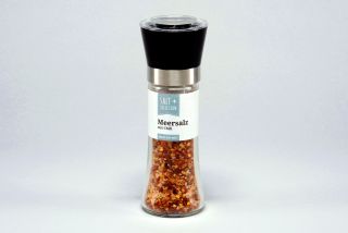 GEMARA Salt Selection Meersalz mit Chili in der XXL Keramikmühle 120g