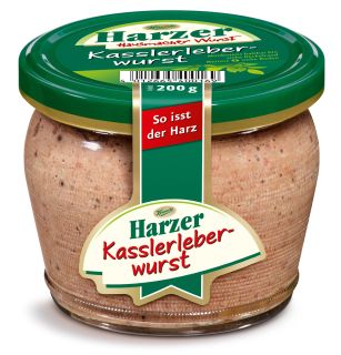 Keunecke Harzer Kasslerleberwurst 200g