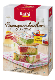 Papageienkuchen Backmischung 840g