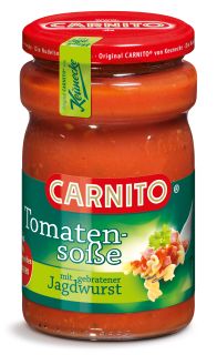 CARNITO Tomatensoße mit gebratener Jagdwurst 325ml