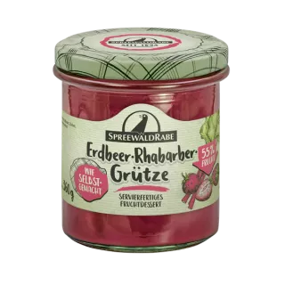 Erdbeer Rhabarber Grütze 360g