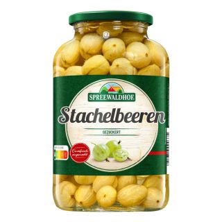 SPREEWALDHOF Stachelbeeren gezuckert 680g