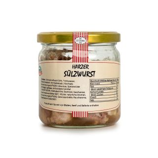 Harzer Sülzwurst im Glas 280 g